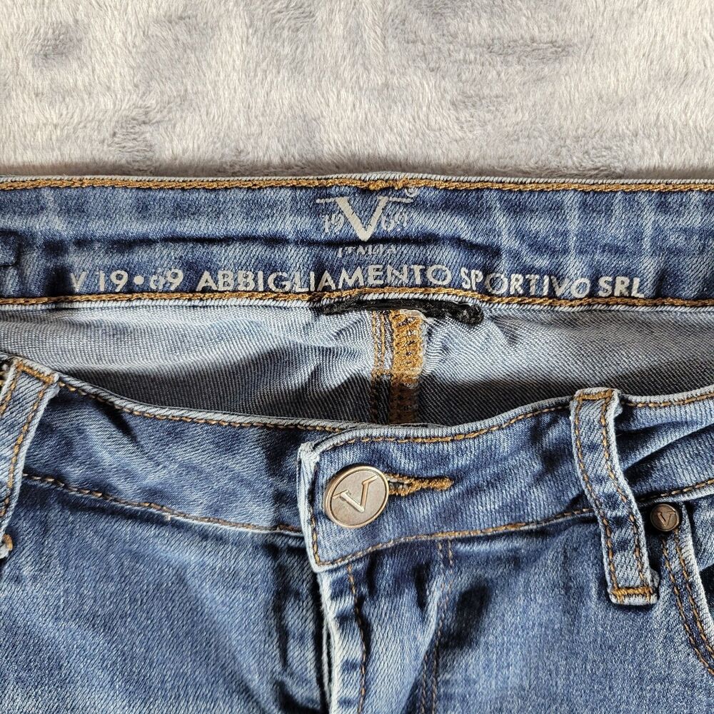Versace Jeans Womens 6x35 V1969 Italia Abbigliamento Sportivo SRL‎ Skinny Blue - Picture 6 of 10